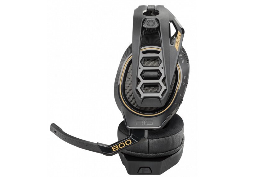 Słuchawki PLANTRONICS Rig 800HD - wygodne nauszniki nie powodują dyskomfortu przetworniki