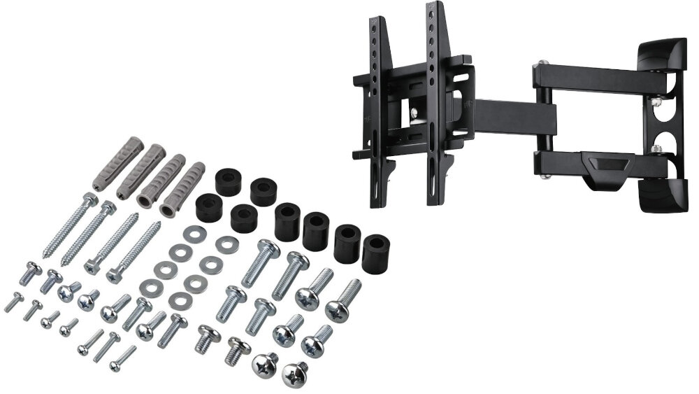 Uchwyt HAMA do TV 19-48 cali Fullmotion Wall Bracket  - zestaw