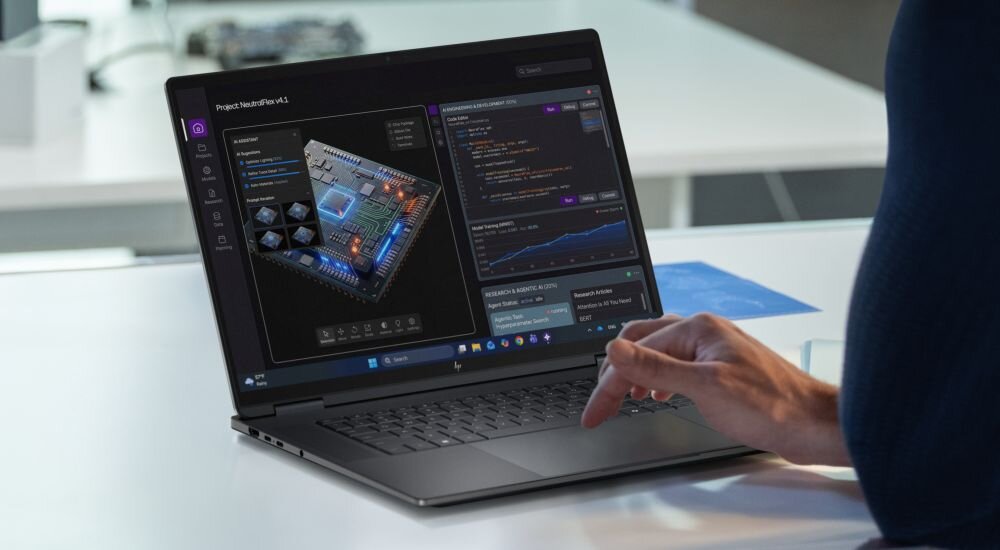Laptop HP OmniBook Ultra 16 OLED NVIDIA RTX Spark  .