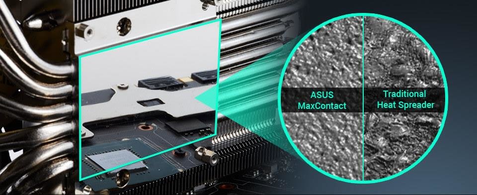 Karta graficzna ASUS GeForce Rog Strix RTX 2070 O8G GAMING OC - MaxContact