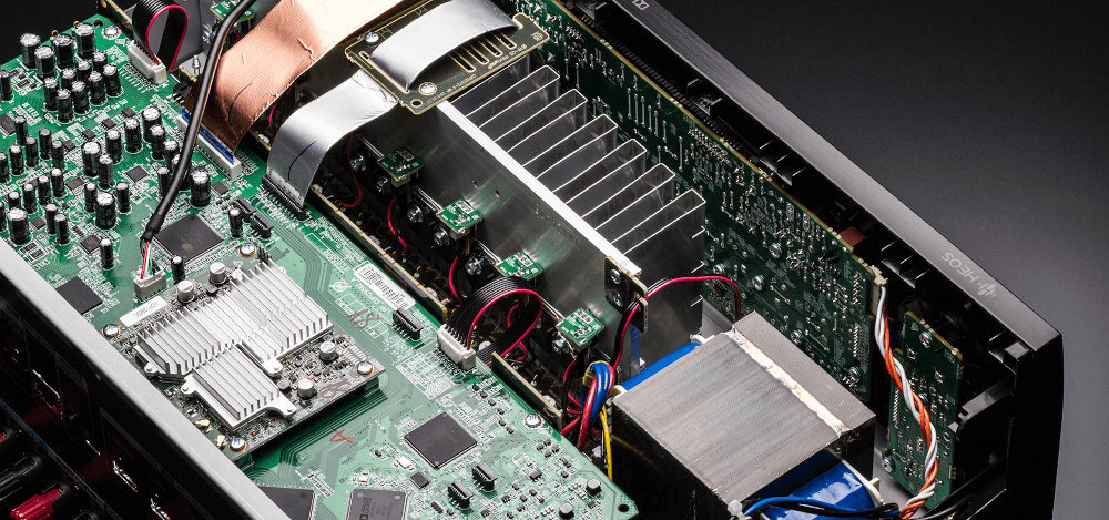 Kino domowe DENON AVR-X1500H + WILSON Movix - dźwięk