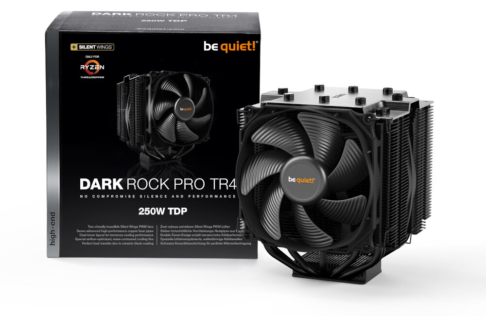 CHŁODZENIE CPU BE QUIET DARK ROCK PRO TR4 BK023 ochrona bezpieczeńśtwo