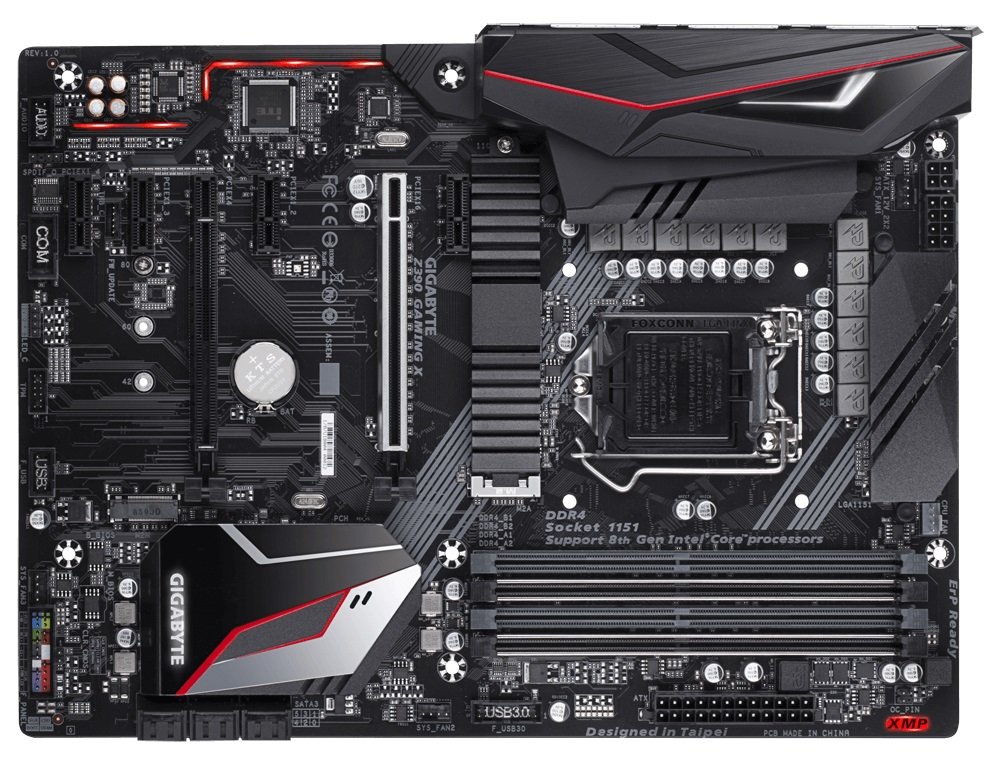 Płyta główna GIGABYTE Z390 GAMING X wytrzymałość żywotność trwałość metalowa osłona technologia Smart Fan 5