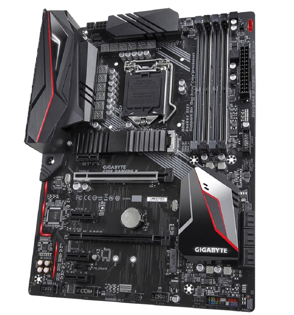 Płyta główna GIGABYTE Z390 GAMING X dzwięk Kodek ALC892 układ sieciowy cFosSpeed