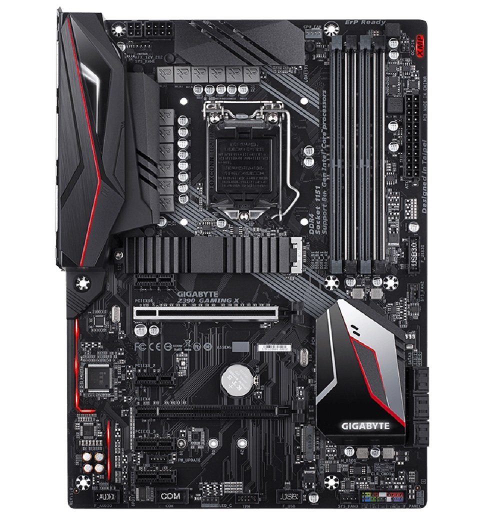 Płyta główna GIGABYTE Z390 GAMING X podświetelnie RGB centrum aplikacji GIGABYTE