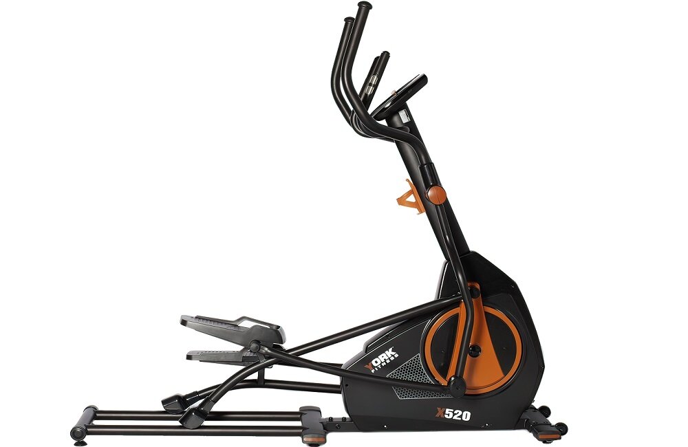 Orbitrek magnetyczny YORK FITNESS X520 Trening jest niezwykle komfortowy i wygodny