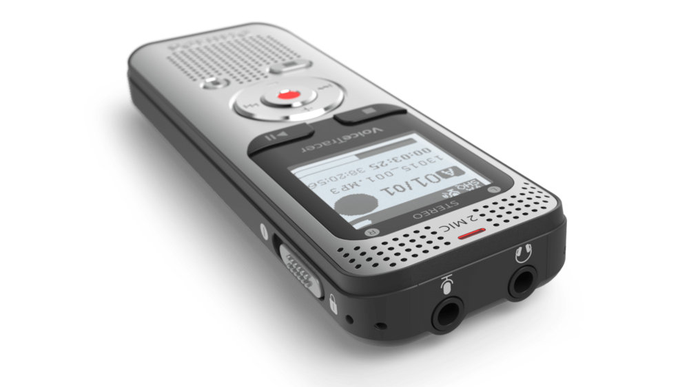 Dyktafon PHILIPS DVT2050 - Wyświetlacz