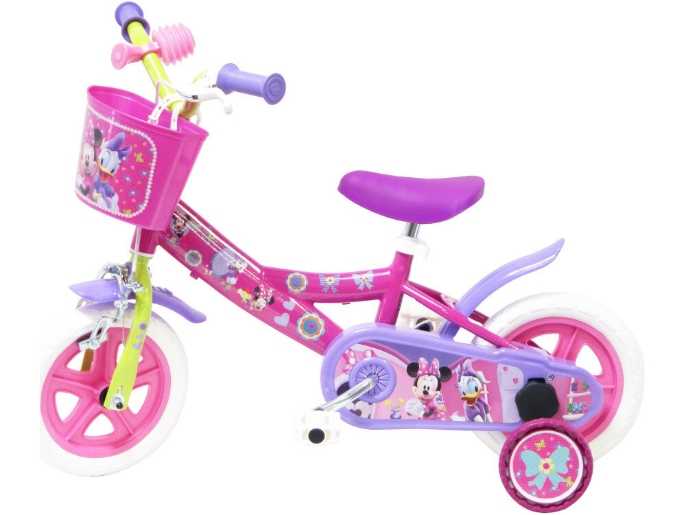 Rower dziecięcy DISNEY Minnie 10 cali dla dziewczynki ogólna charakterystyka