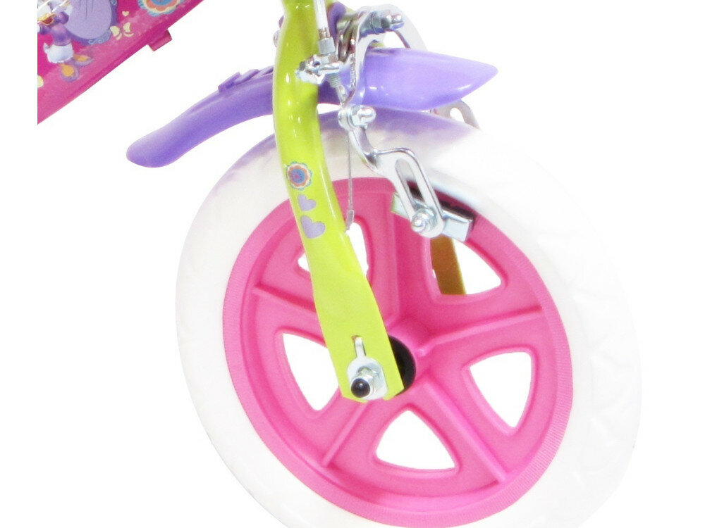 Rower dziecięcy DISNEY Minnie 10 cali dla dziewczynki koła 10 cali wiek od 2 do 4 lat