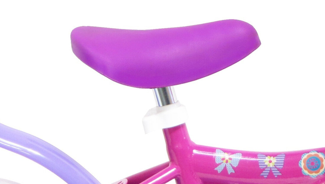 Rower dziecięcy DISNEY Minnie 10 cali dla dziewczynki wygodne siodełko wyprofilowane
