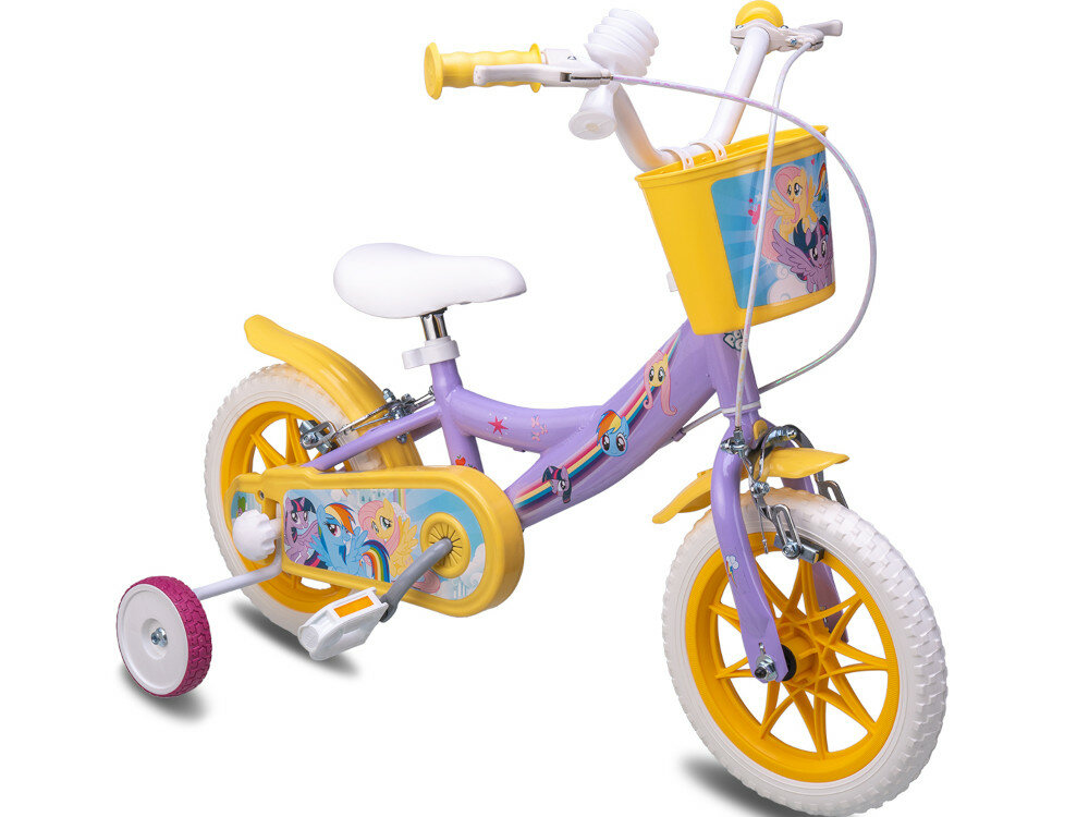 Rower HASBRO My Little Pony 12 Fioletowy wyglad