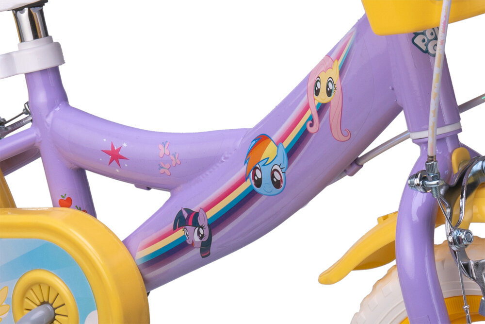 Rower HASBRO My Little Pony 12 Fioletowy rama