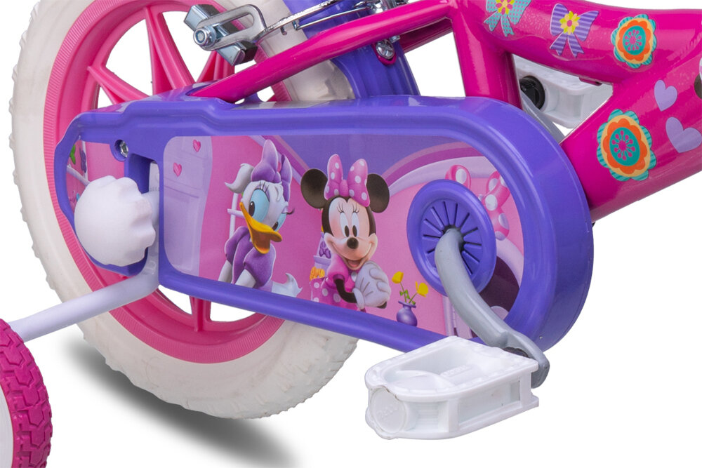 Rower DISNEY Minnie 12 Różowy kola