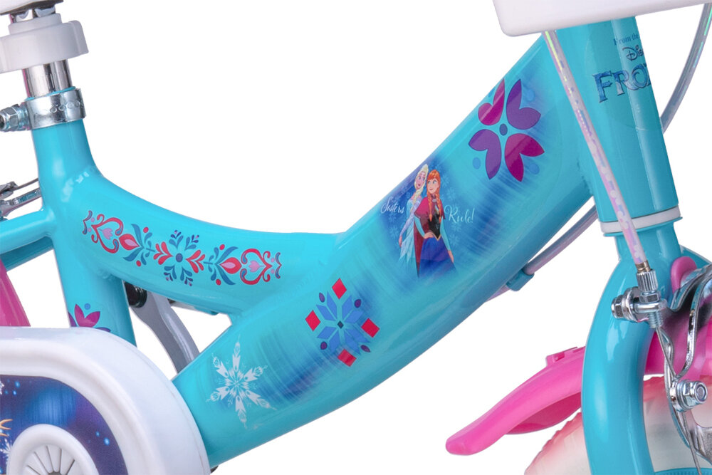 Rower DISNEY Kraina lodu 12 Błękitny rama