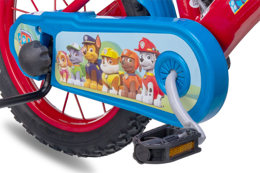 Rower NICKELODEON Psi patrol 14 Czerwony kola