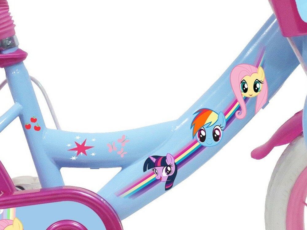 Rower Hasbro My Little Pony 14 Błękitny stalowa rama lekki waga 9 kilo