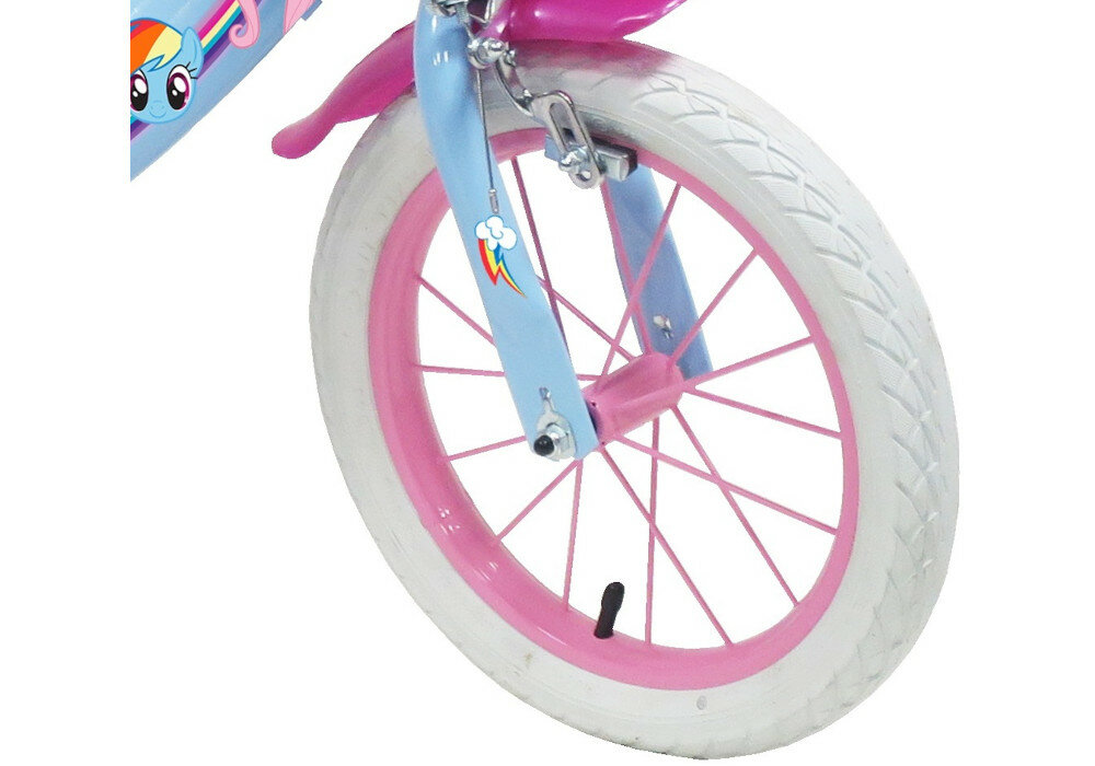 Rower Hasbro My Little Pony 14 Błękitny rozmiar koła przeznaczenie dla dzieci od 4 do 6 lat