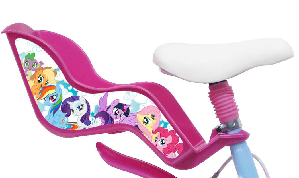 Rower Hasbro My Little Pony 14 Błękitny siodełko wygodne piankowe fotelik dla lalki