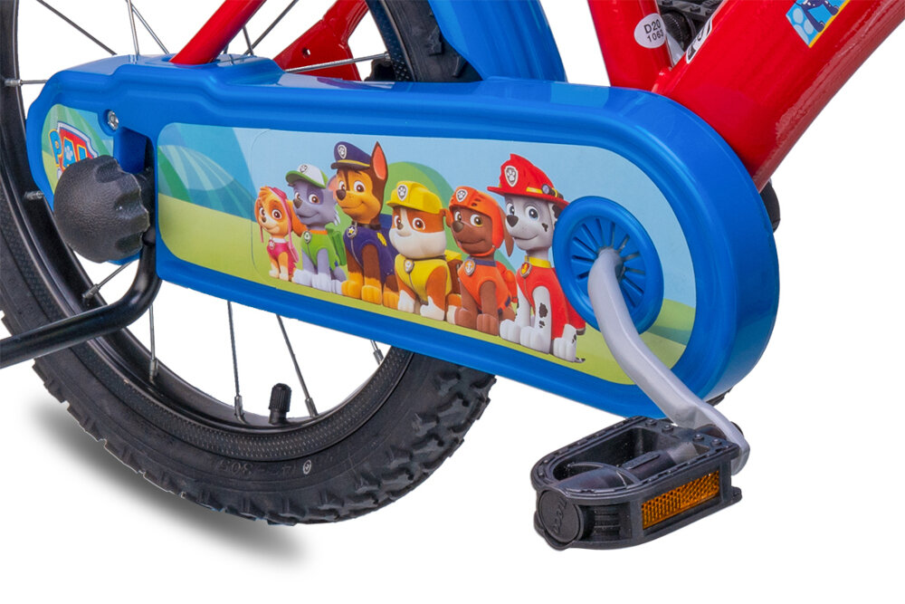 Rower NICKELODEON Psi patrol 16 Czerwony kola