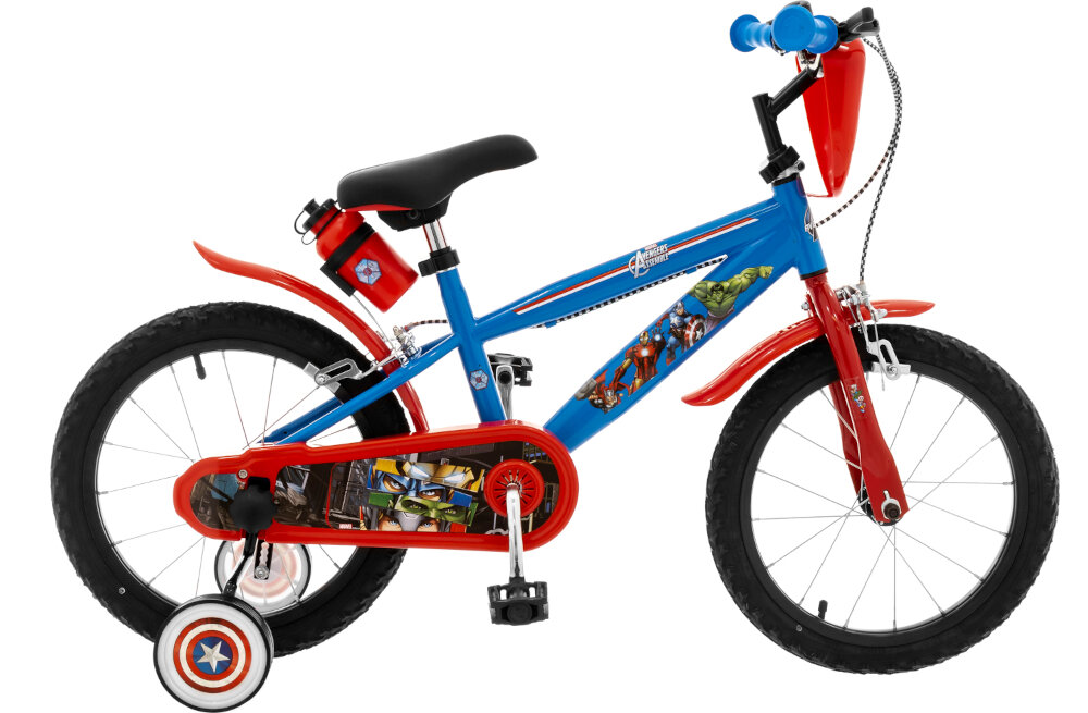 Rower MARVEL Avengers 16 Niebieski wyglad
