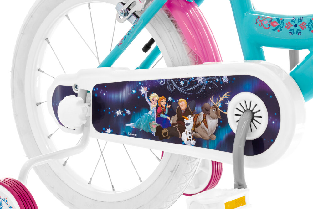 Rower DISNEY Kraina lodu 16 Błękitny kola