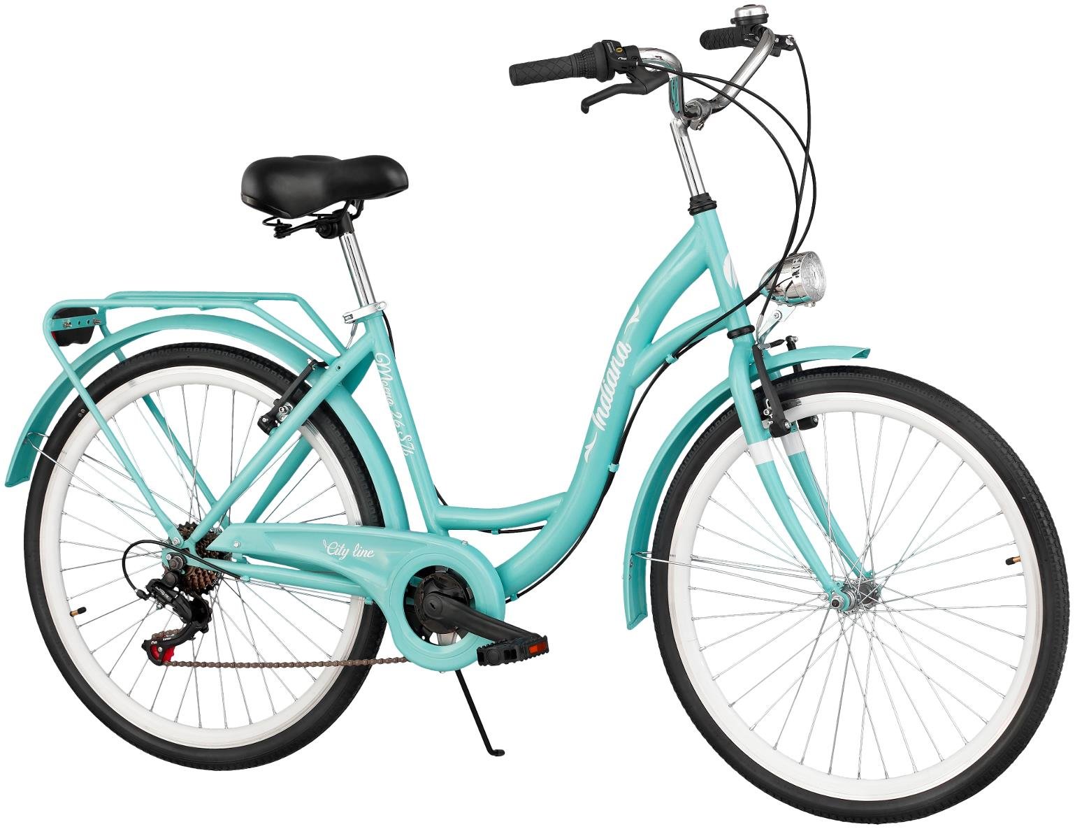 Rower Miejski INDIANA Moena S7B D1926 - Gwarancja na rame