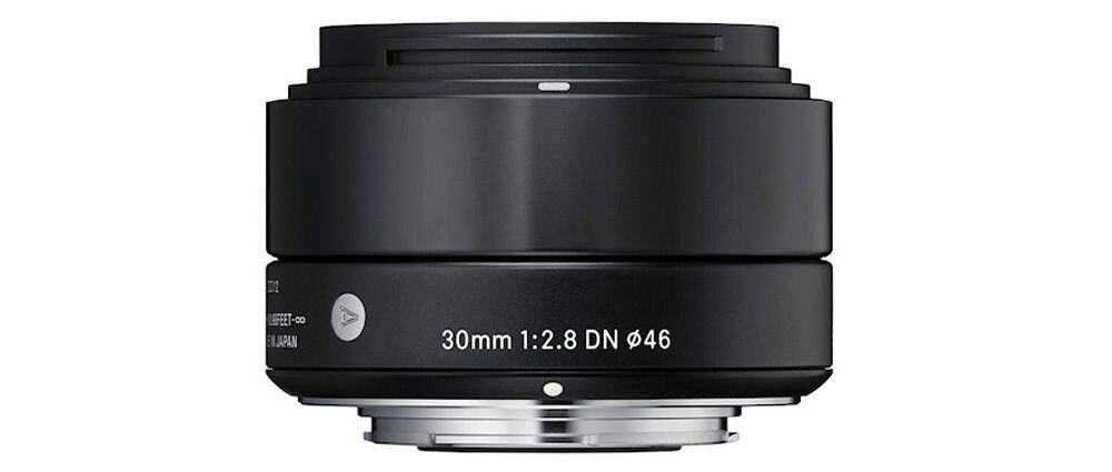Obiektyw SIGMA A 30-2.8 DN ogniskowa AF mocowanie przysłona zdjęcia