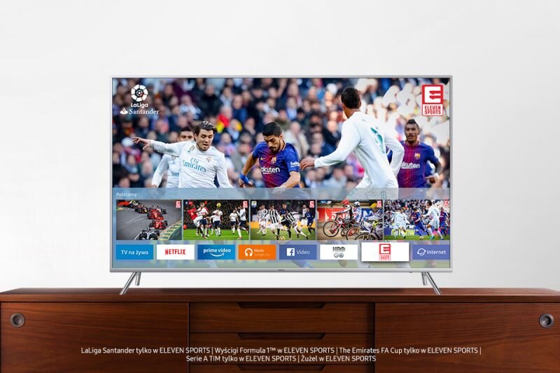 Samsung Łatwy dostęp do aplikacji, filmów i seriali. Smart Hub Samsung Łatwy dostęp do aplikacji, filmów i seriali. Smart Hub