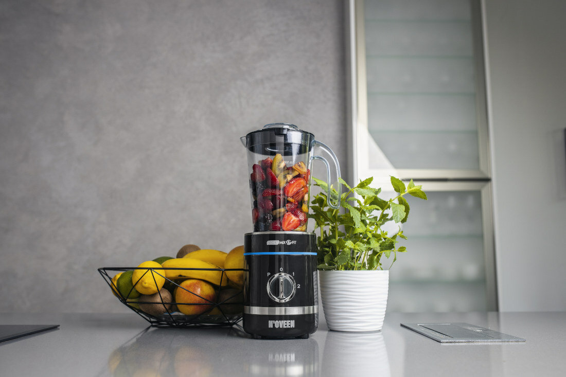 Blender kielichowy NOVEEN SB2000 Xline funkcja pulse trzy poziomy pracy