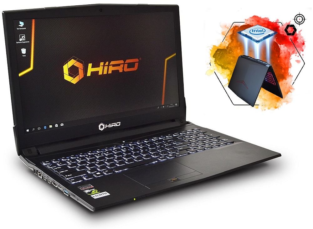 Laptop Gamingowy HIRO 850EJ - Procesor