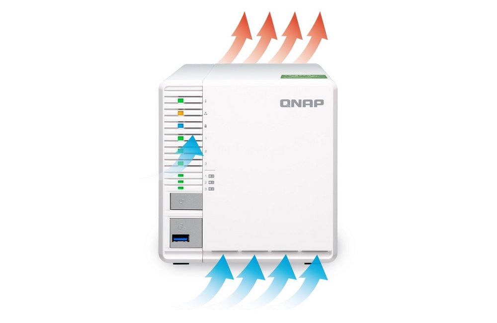 Serwer TS-351 wentylacja