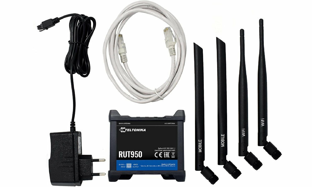 RUT950 wyposazenie