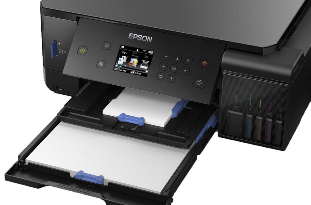 Urządzenie EPSON EcoTank L7160 łatwa obsługa nowoczesny wygląd