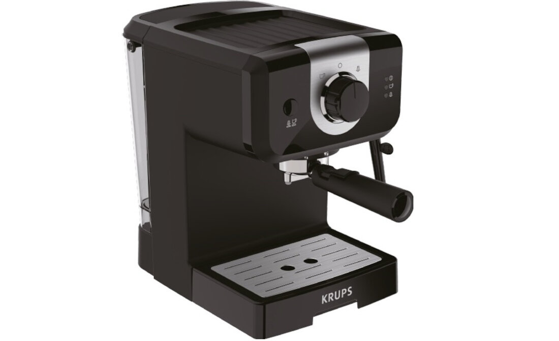 Ekspres KRUPS XP3208 cappuccino kremowa pianka pyszna mleczka kawa akcesoria