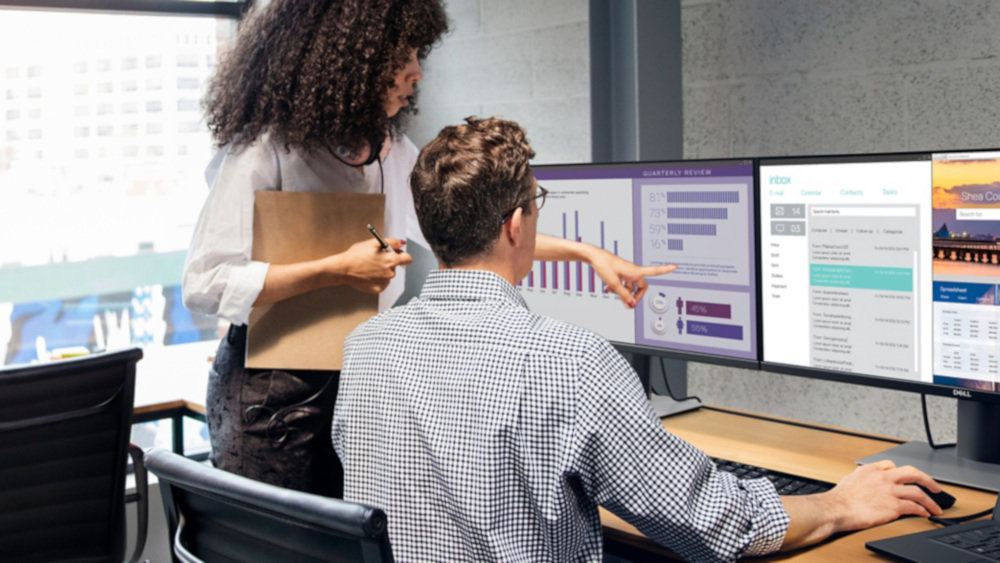 Monitor DELL P2419H - Wielozadaniowość