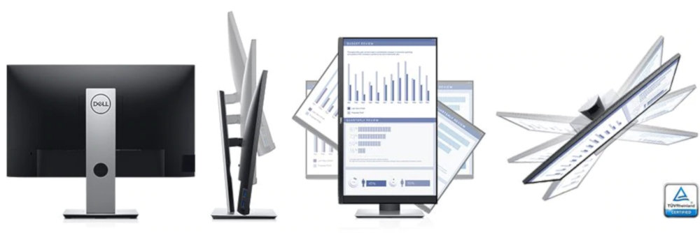 Monitor DELL P2419H - Regulacja Pochylenia i Wysokości