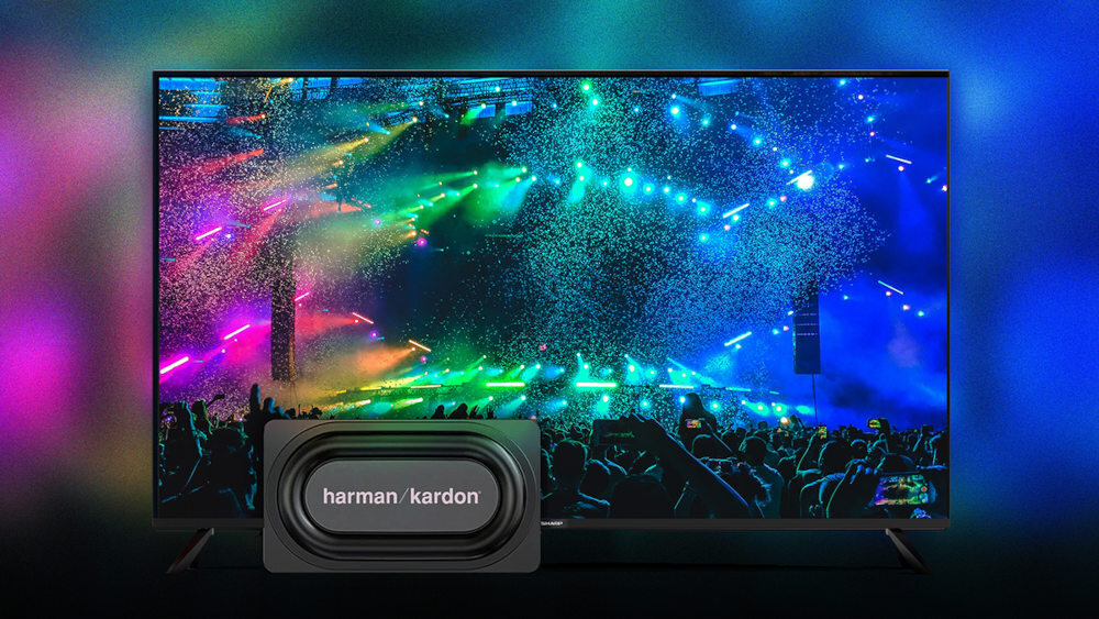Telewizor SHARP UI9362E - dźwięk