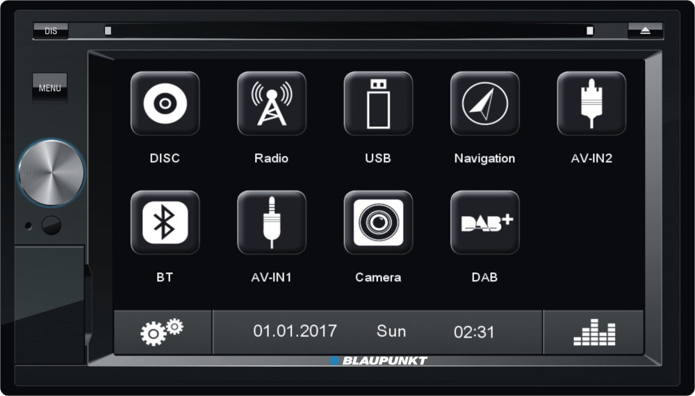 Radio samochodowe BLAUPUNKT Hannover 570 DAB - ogólny