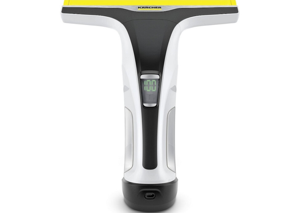 Myjka do okien KARCHER WV 6 Premium 1.633-530.0 wyswietlacz informacja o czasie pracy