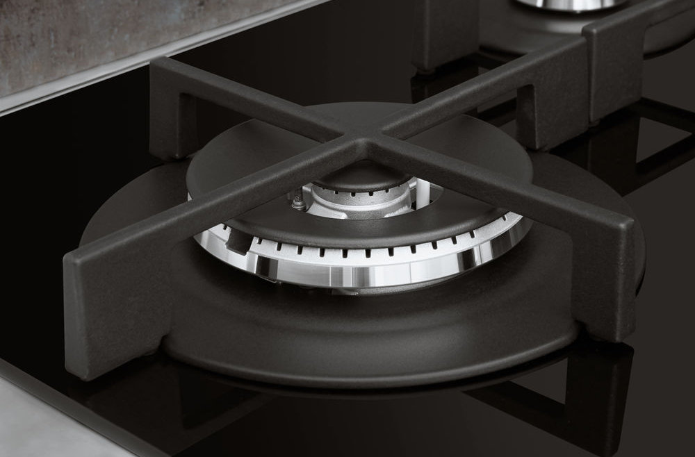 Płyta gazowa WHIRLPOOL AKW 6423/NB - Doskonała stabilność garnków