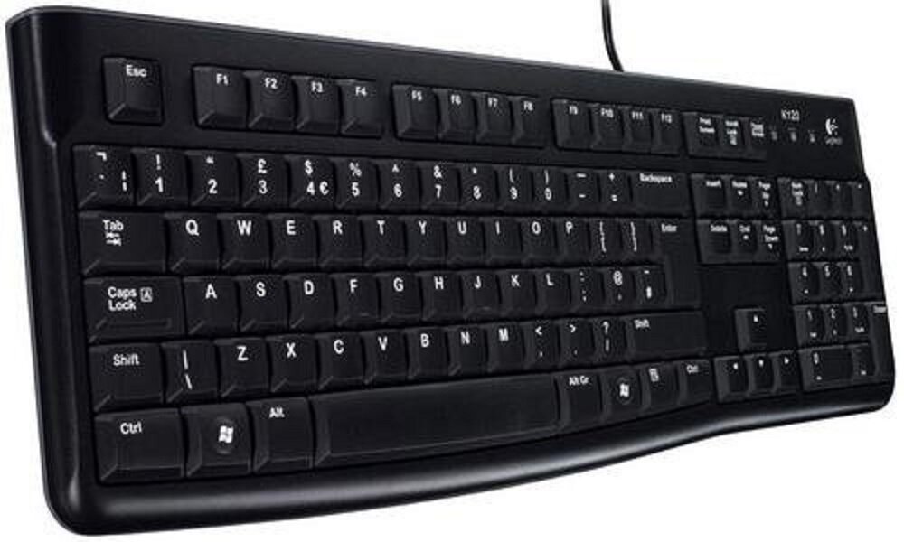 Klawiatura LOGITECH K120 - Stabilne lacze