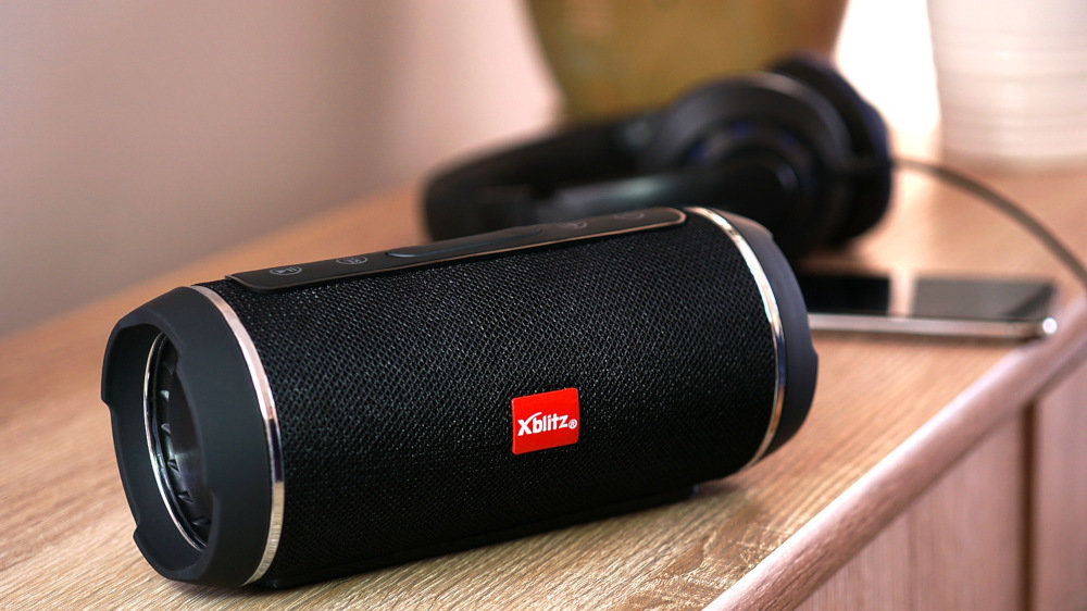 Głośnik Mobilny XBLITZ Loud FM Czarny - Mikrofon