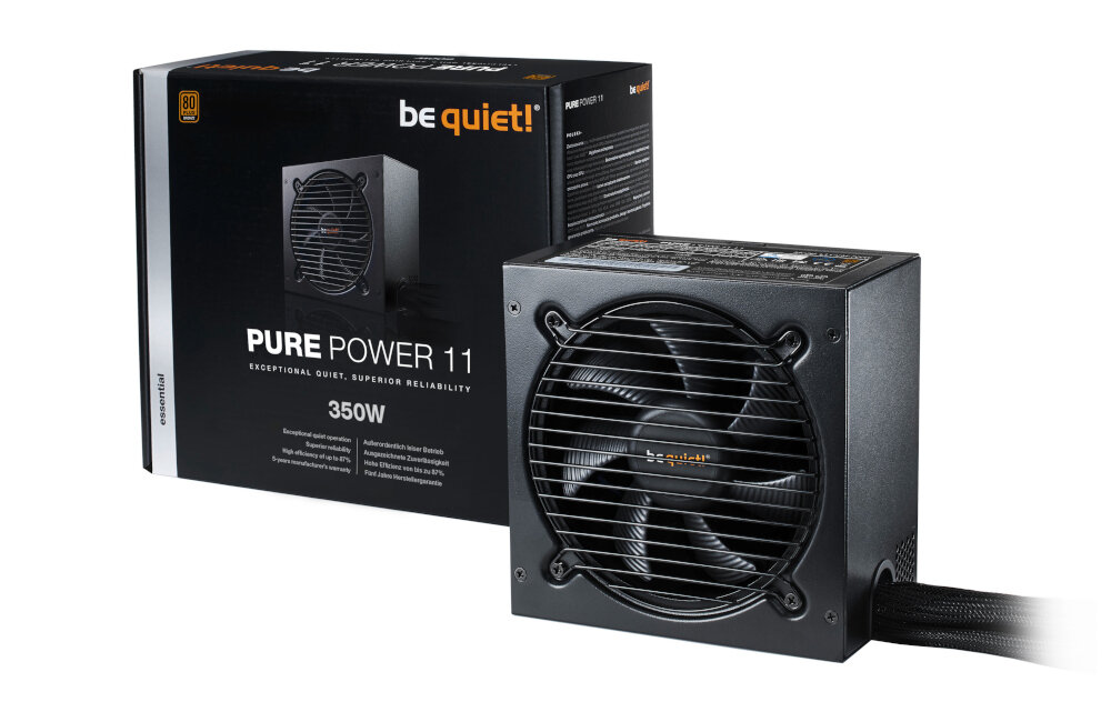 ZASILACZ ATX BE QUIET PURE POWER 11 350W 80+BRONZE zasilacz chłodzenie PC 350W