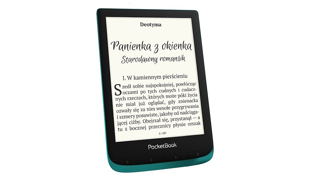 Czytnik E Booków POCKETBOOK 627 Touch Lux 4 Czarny Film Touch wielozadaniowy oszczędza czas