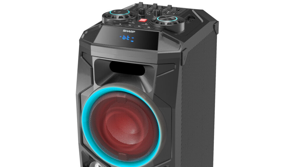 Power audio SHARP PS-940 - mobilność