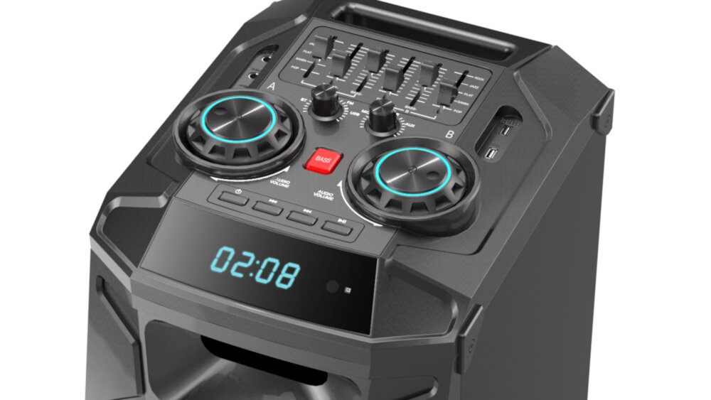 Power audio SHARP PS-940 - złącza
