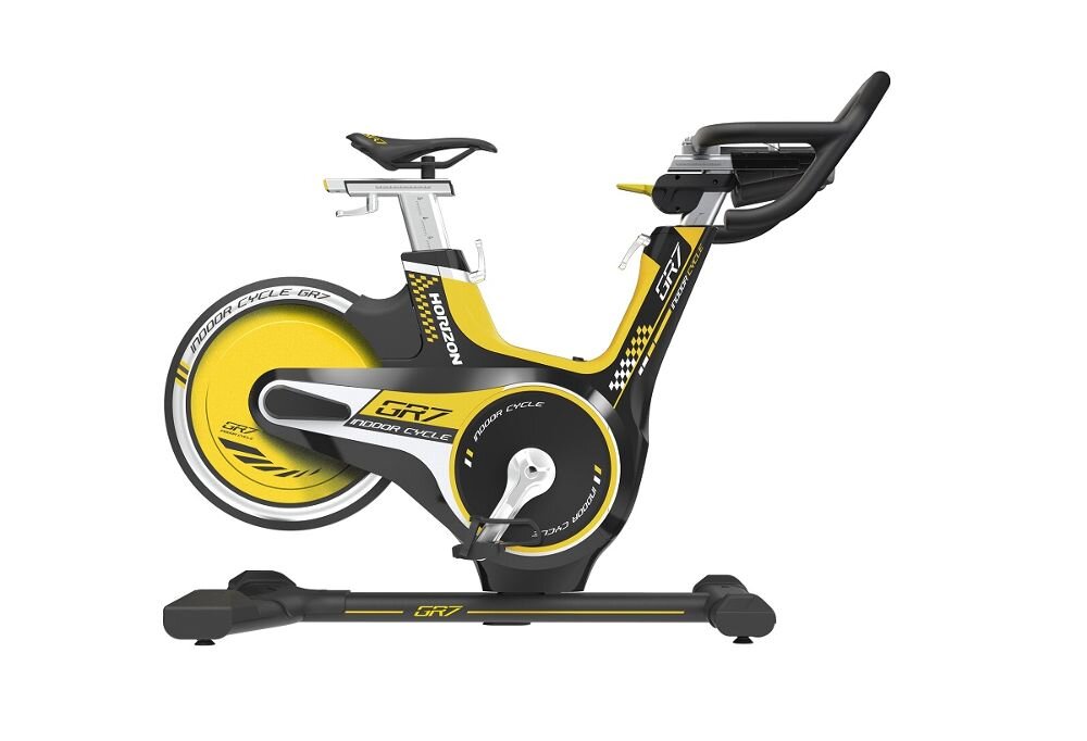 Rower spinningowy HORIZON FITNESS GR7 kolo zamachowe 6 kg magnetyczny system oporu regulacja siodelka i kierownicy