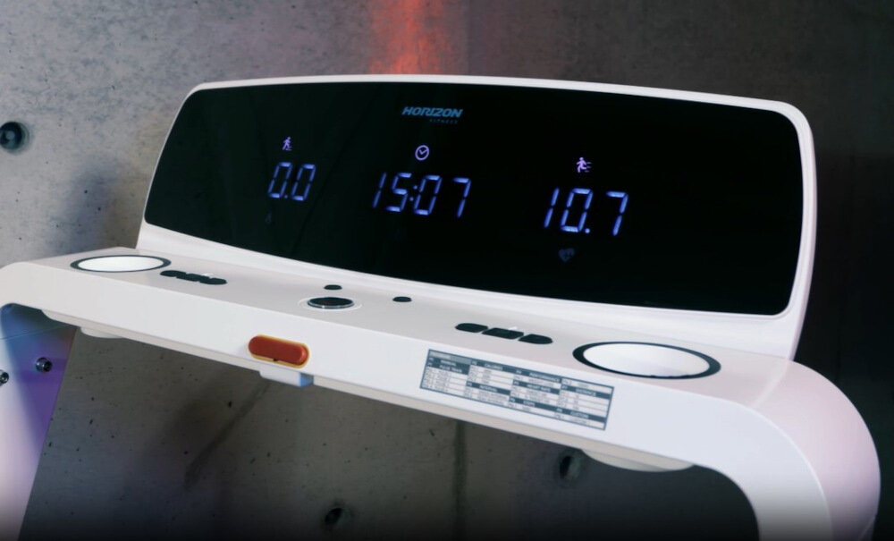 Bieznia elektryczna HORIZON FITNESS Omega Z 100945 komputer treningowy program HRC modul Bluetooth