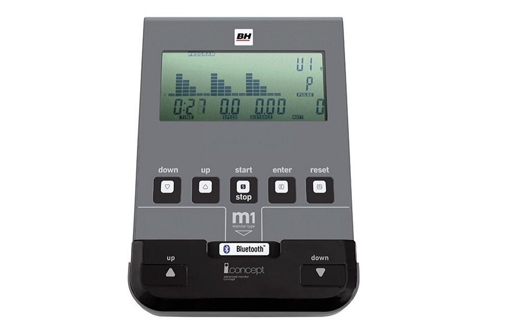 Rower spiningowy BH FITNESS Spada II Racing Funkcjonalny komputer z obsługą Bluetooth
