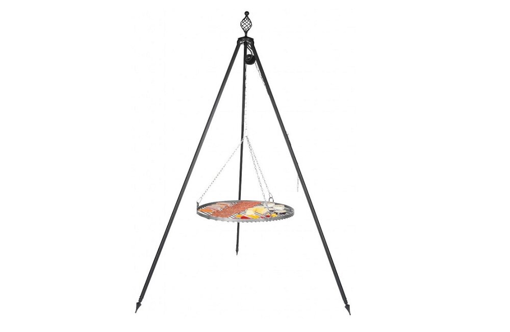Grill ogniskowy FARMCOOK Oskar E00200 Materiał odporny na czynniki atmosferyczne